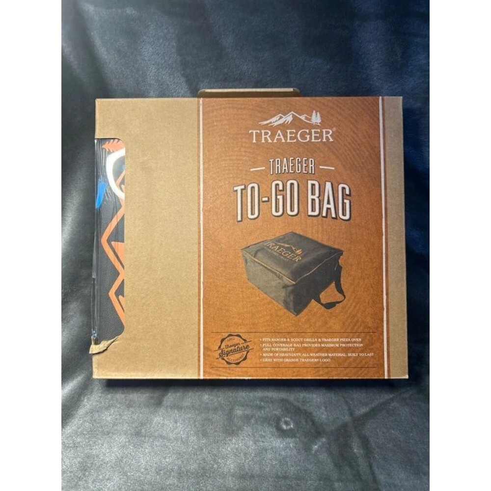 Traeger To-Go Carry Bag and Cover for Ranger, Scout, & Pizza Over - Brand New #3